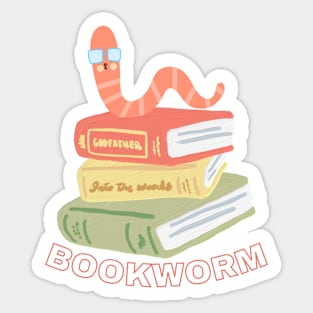 Such a bookworm Sticker